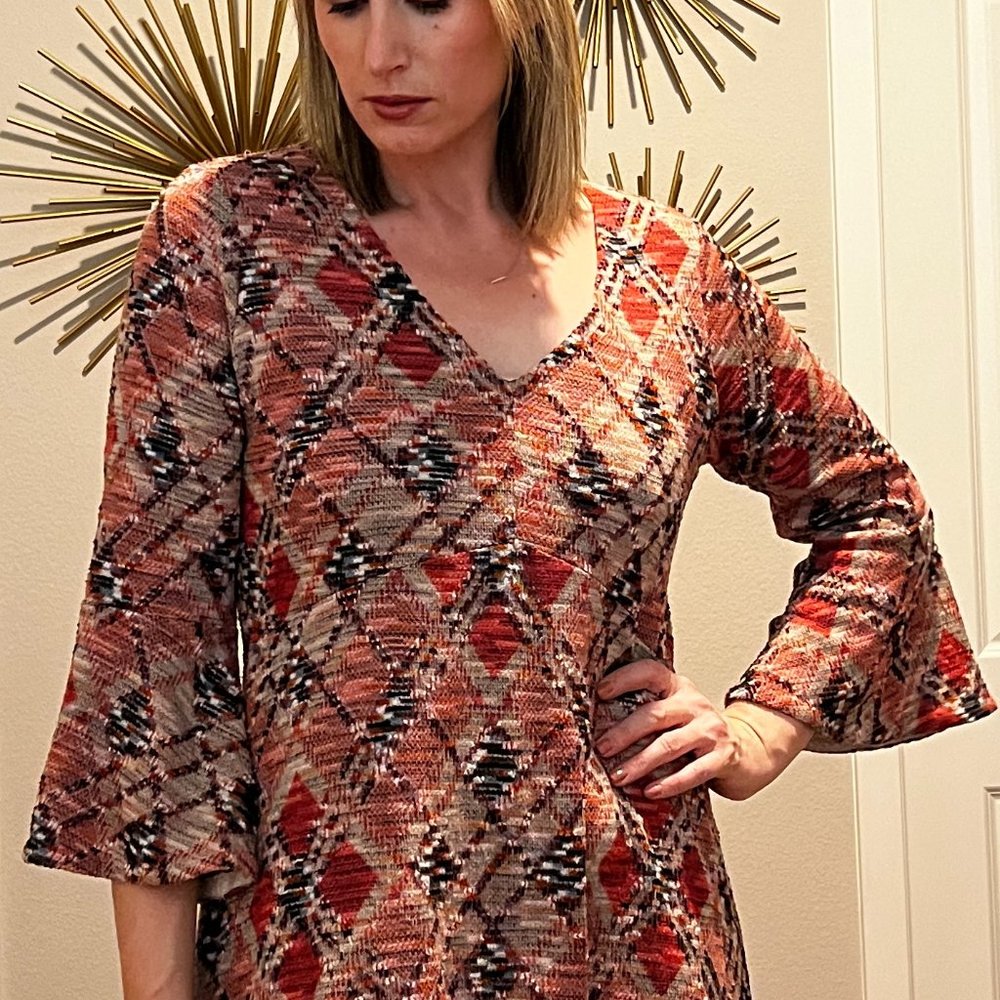 Maeve Bell Sleeved Dress